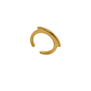 24Kt Gold Bar Ring