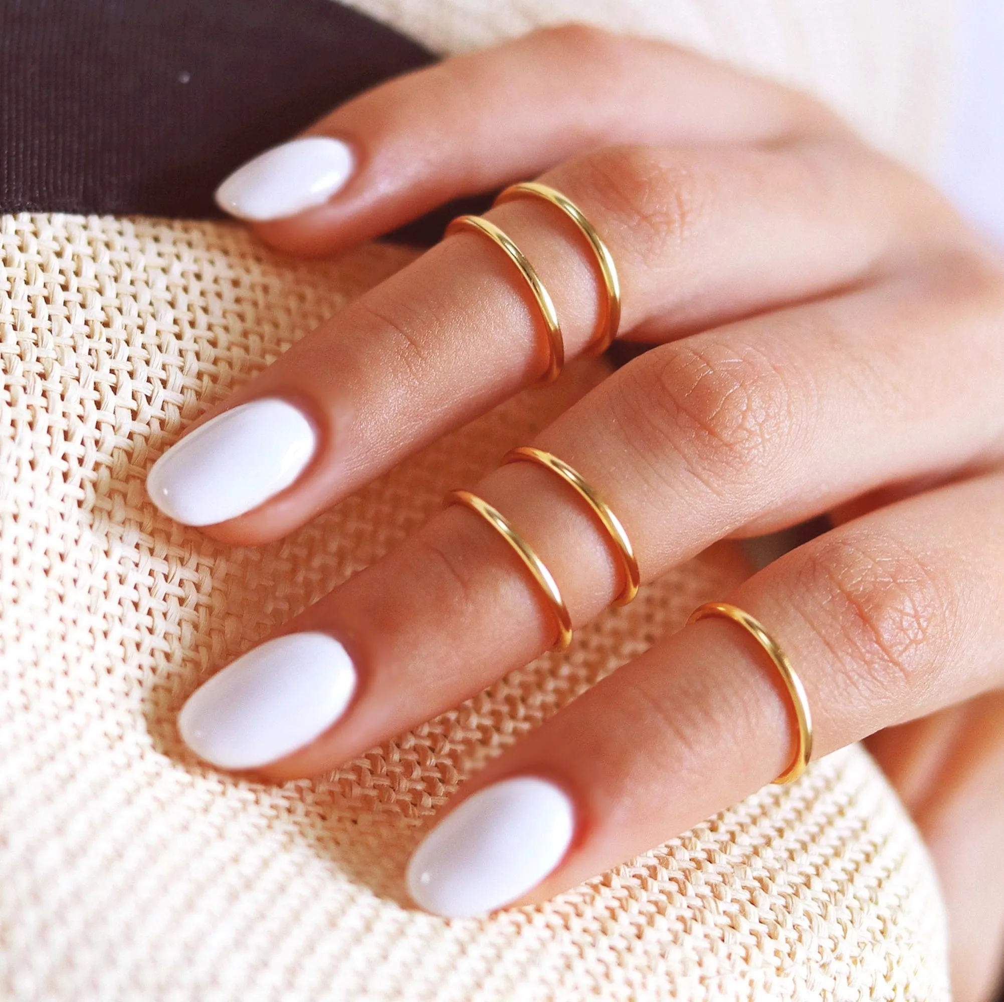 5 Gold Knuckle Rings