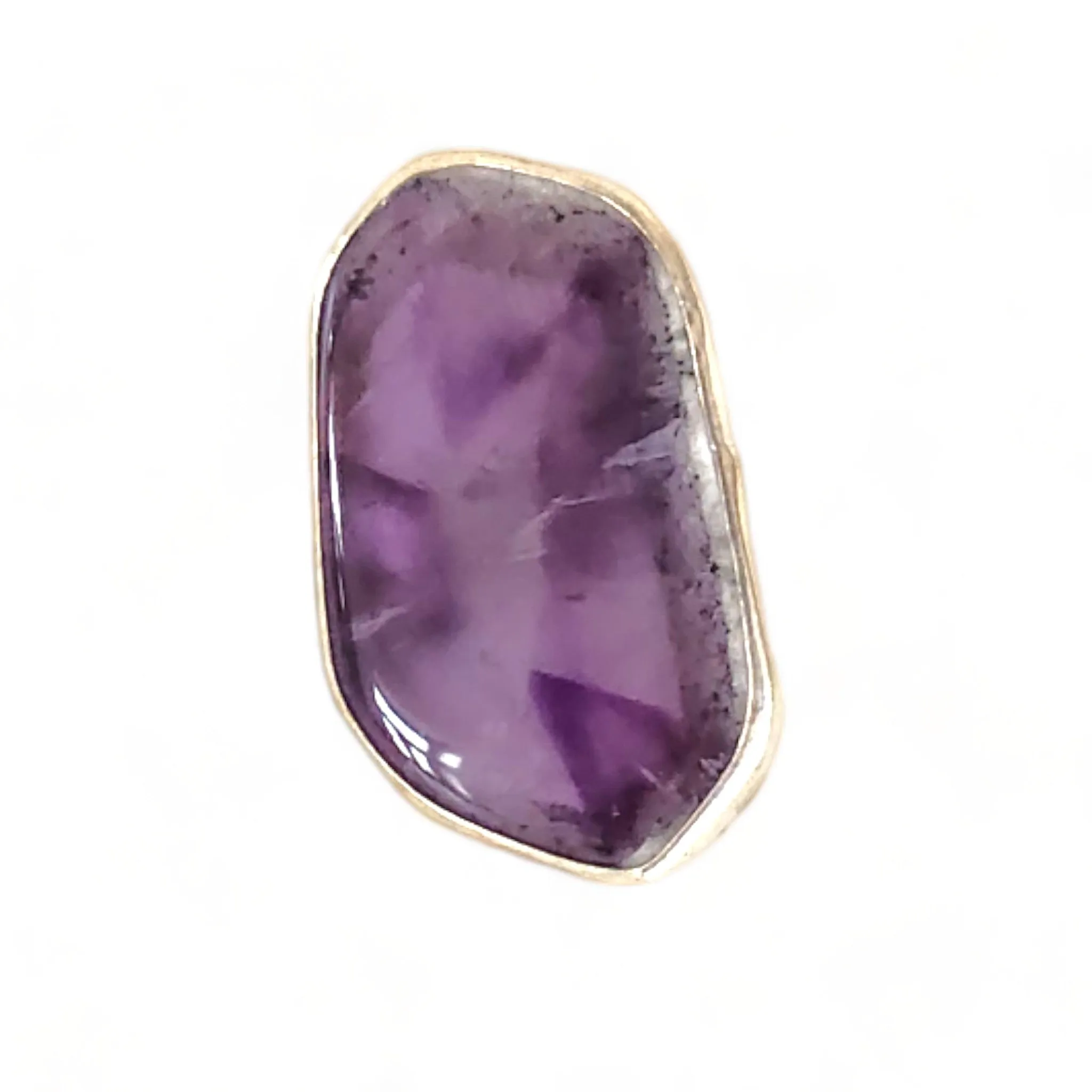 Amethyst Upcycled Statement Ring