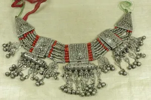 Antique Silver Neckalce parts from Yemen