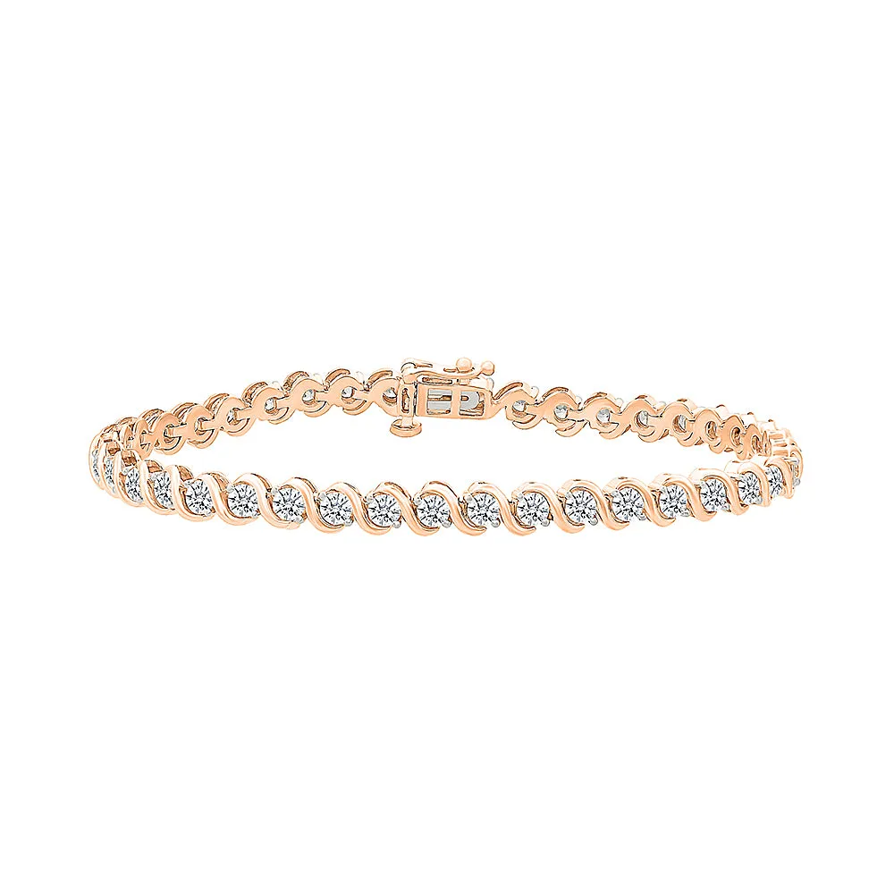 Aria Gold & Diamond Bracelet