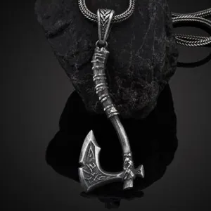 Axe Pendant Necklace Fashion Handmade Jewelry