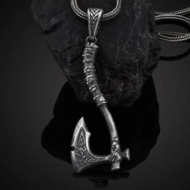 Axe Pendant Necklace Fashion Handmade Jewelry