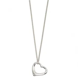 Beginnings Sterling Silver Slip On Heart P353 Pendant