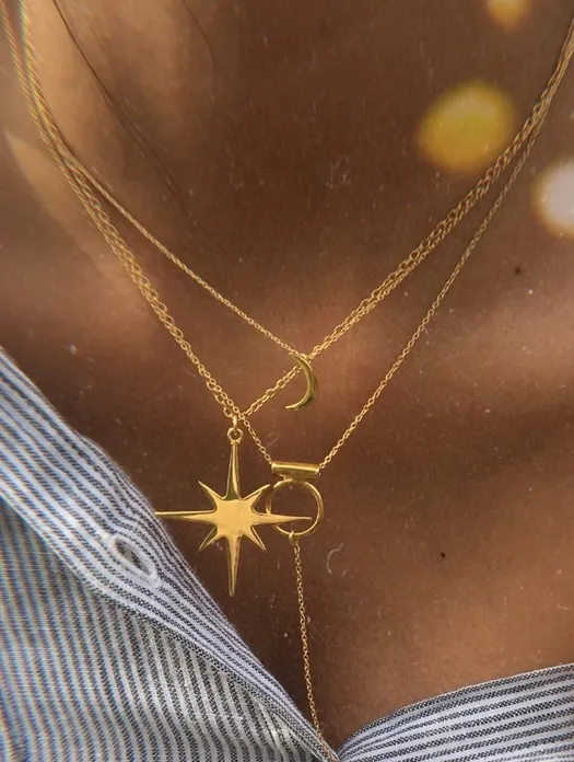 Big Star Pendant Necklace