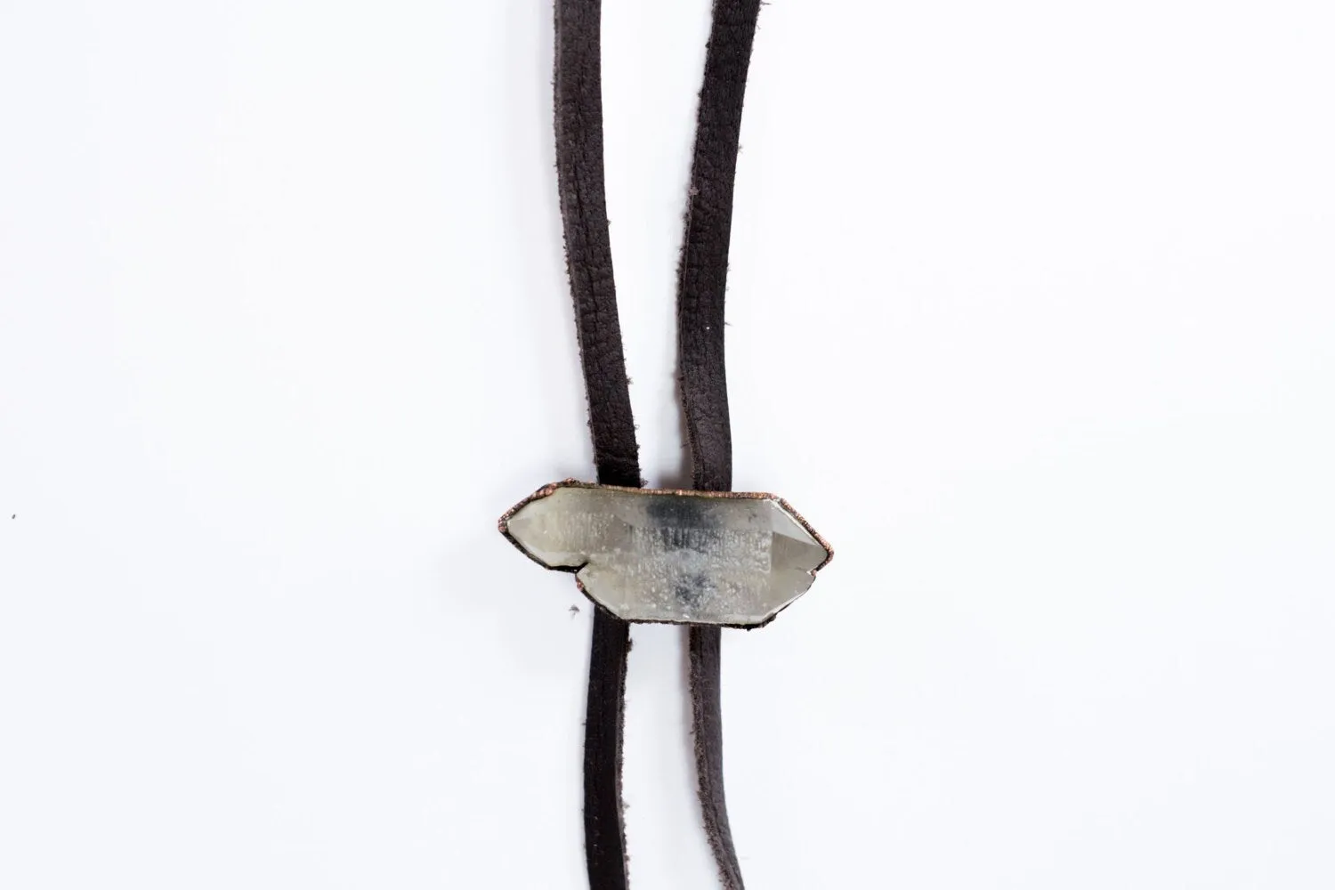 Bolo tie | Raw crystal bolo tie