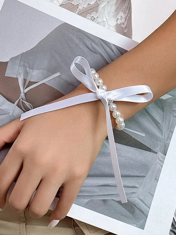 Bowknot Handmade Tied Bracelet Accessories Necklaces Accessories