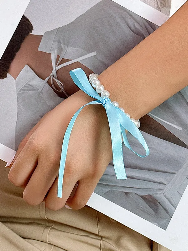 Bowknot Handmade Tied Bracelet Accessories Necklaces Accessories