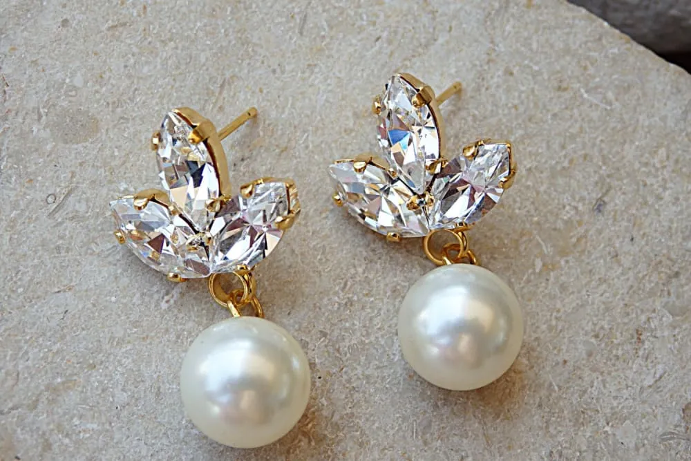 Bridal Pearl Earrings