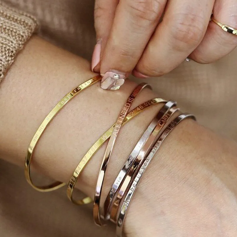 Cuff Bangle Bracelets