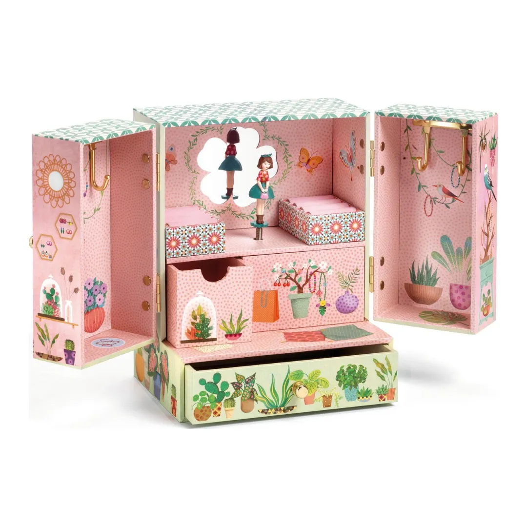 Djeco Secret Garden Musical Jewelry Treasure Box