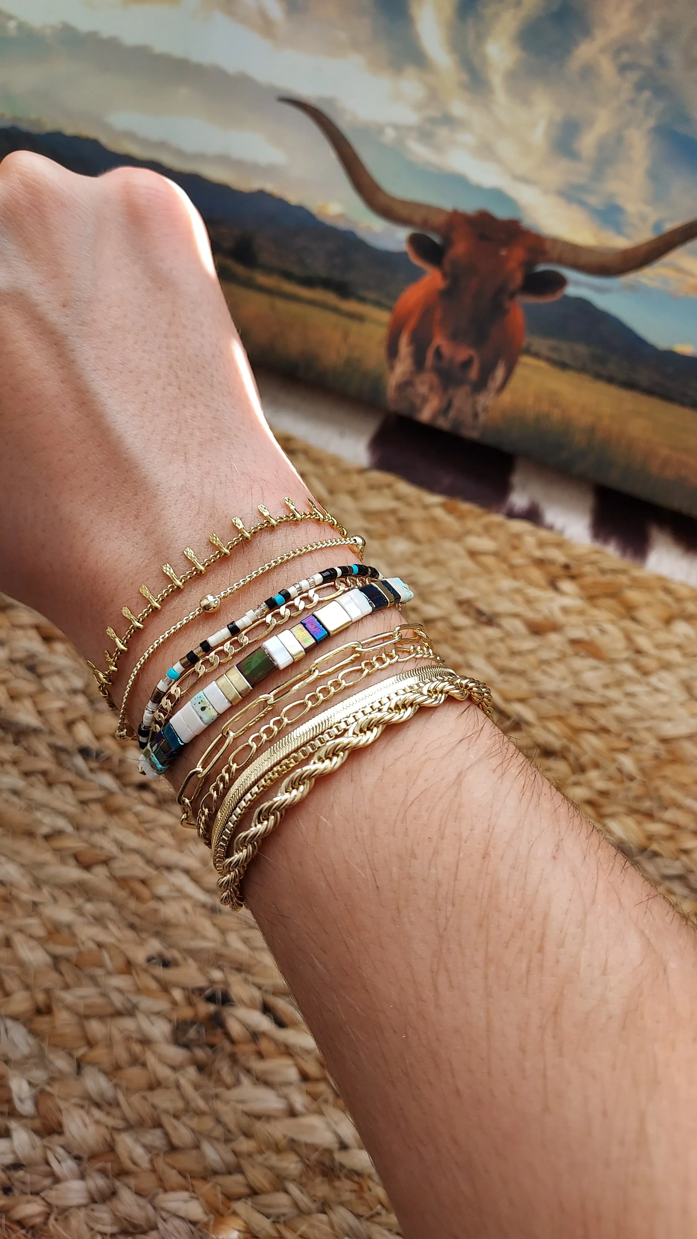 Everyday Golden cowgirl bracelets