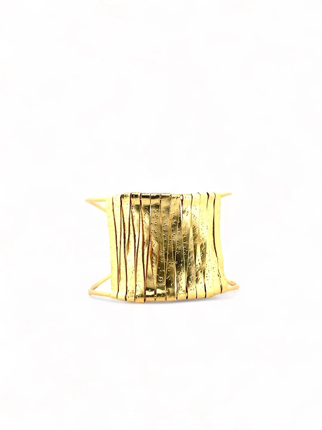 Folded Gold Cuff