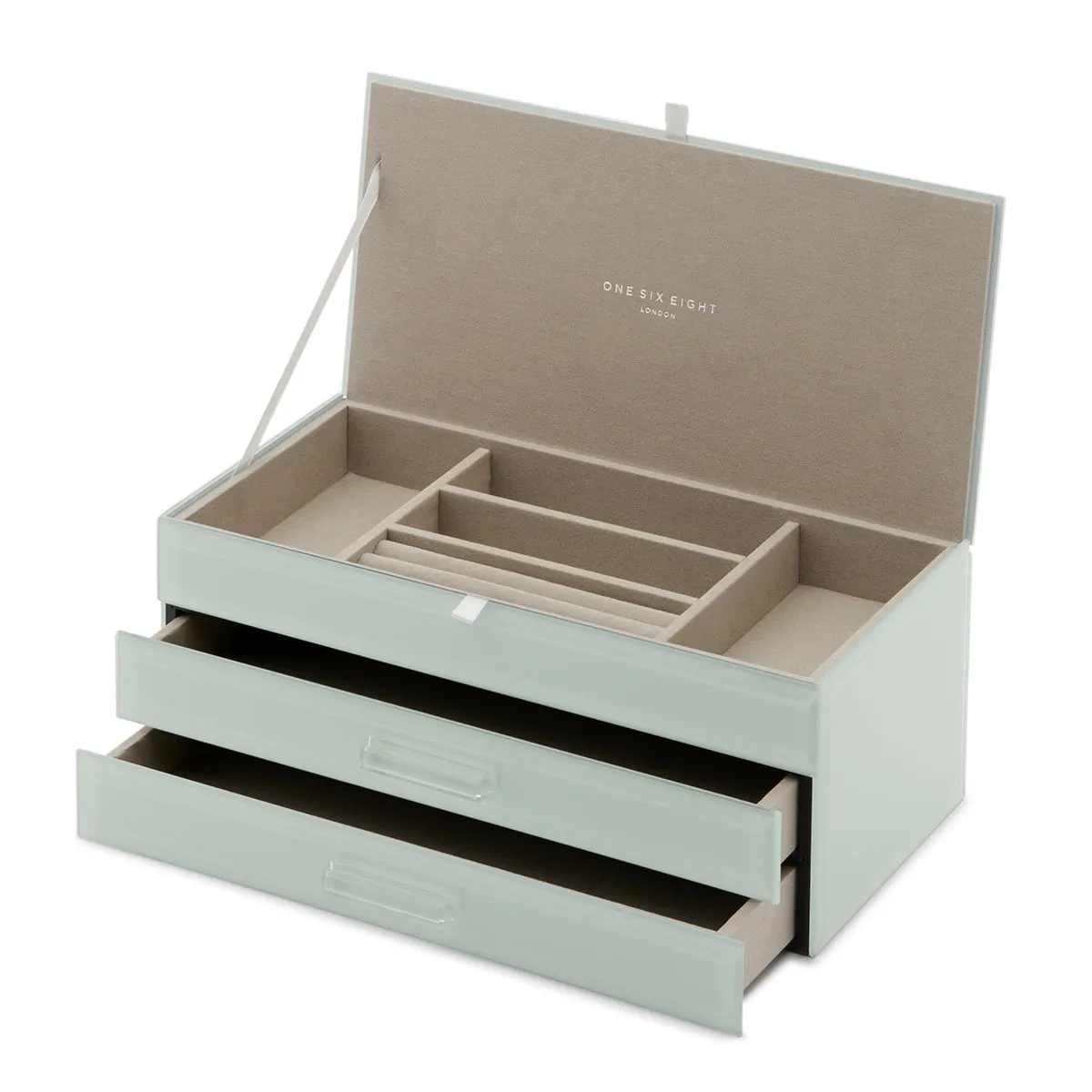 GABRIELLA Mint Large Jewellery Box