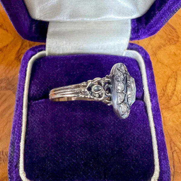 Georgian Rose Cut Diamond Ring