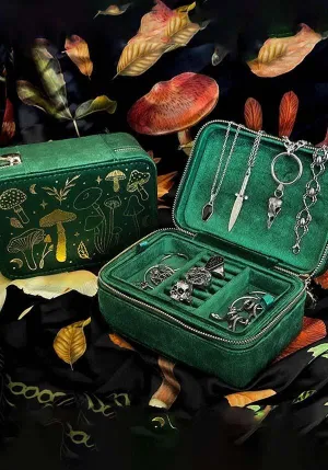 Green Witch Mushroom | JEWELLERY BOX