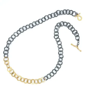 Handmade Chain - Black and Gold