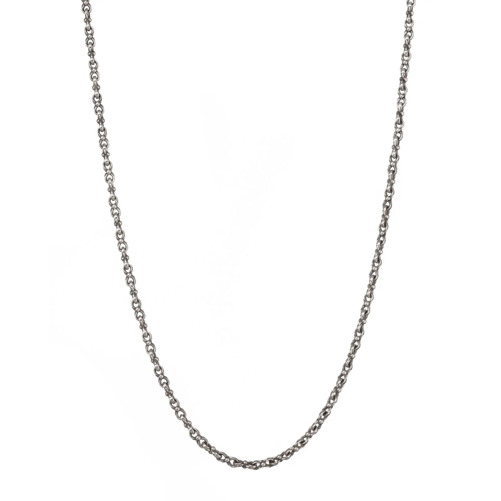 Heavy Sterling Silver Double Loop Chain