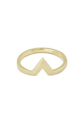 Illuminati Stacking Ring 9ct Gold