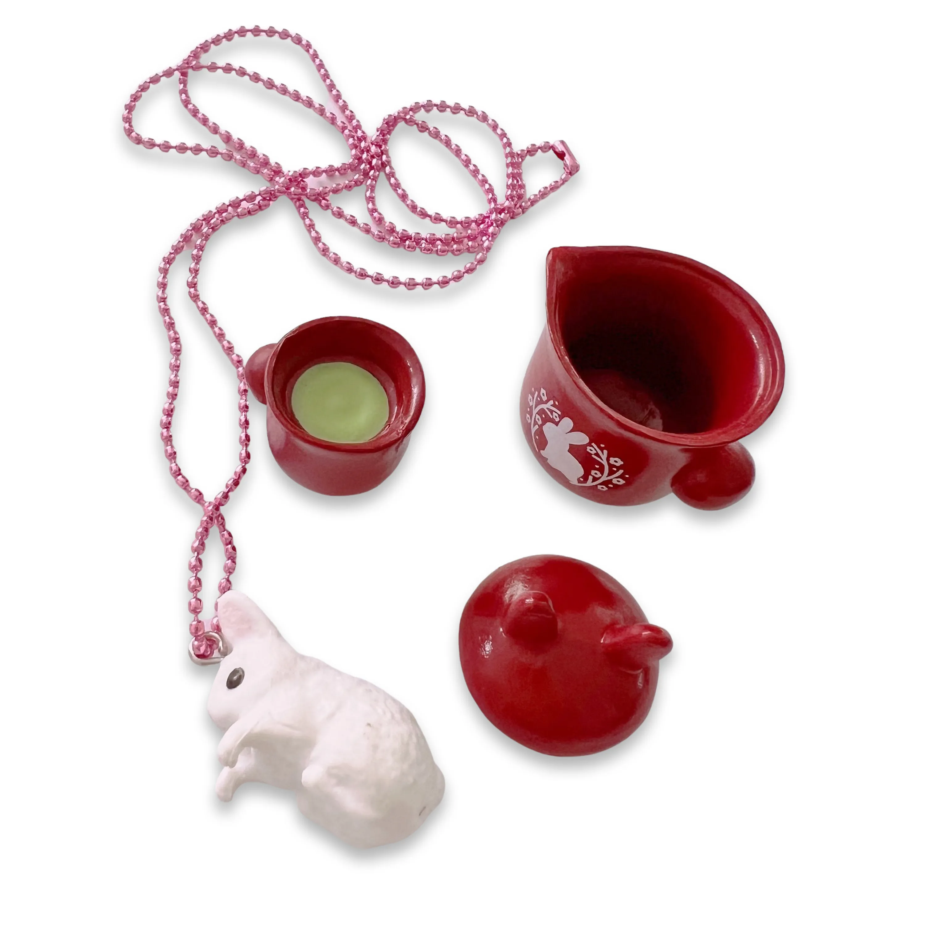 Japanese Bunny Cafe Necklace