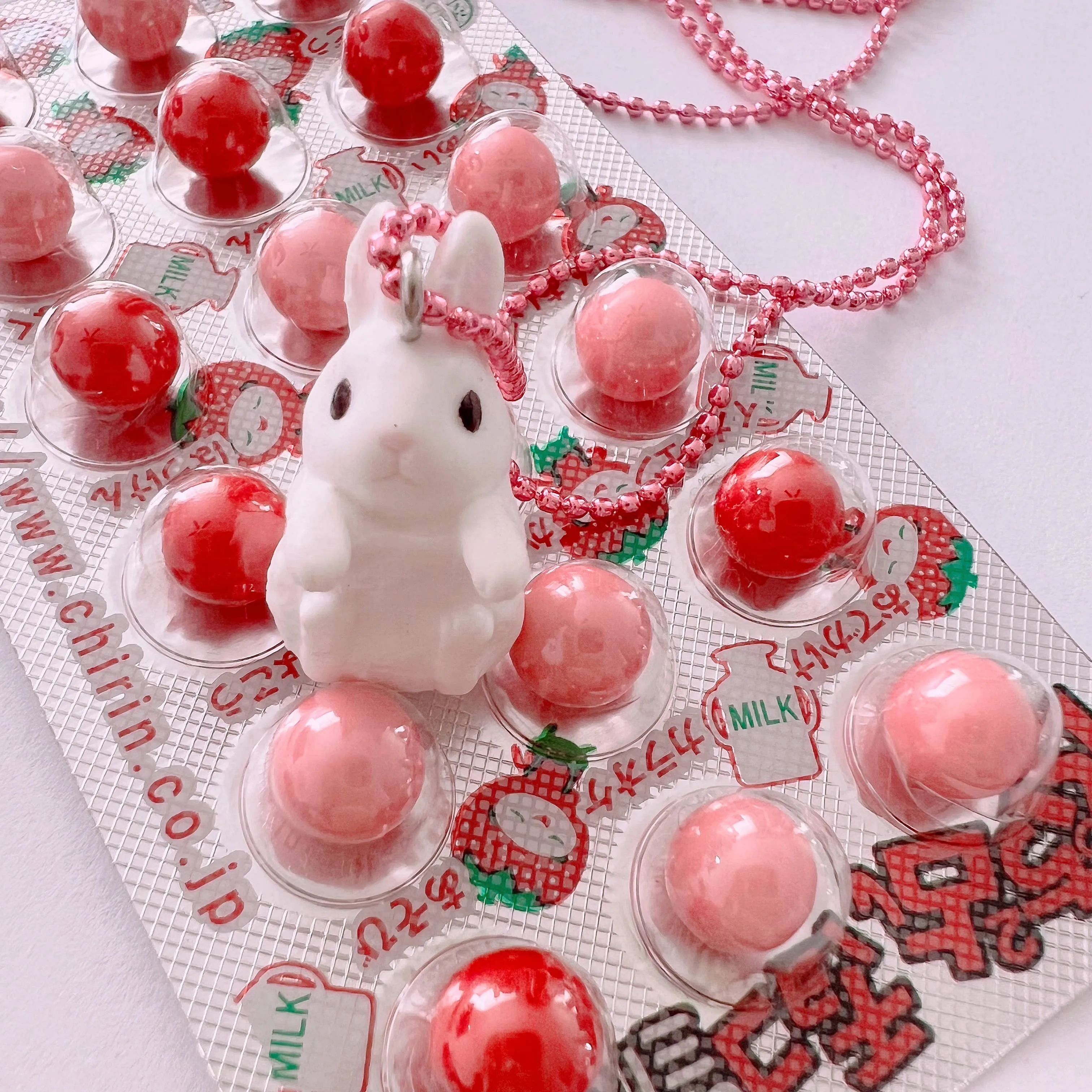 Japanese Bunny Cafe Necklace