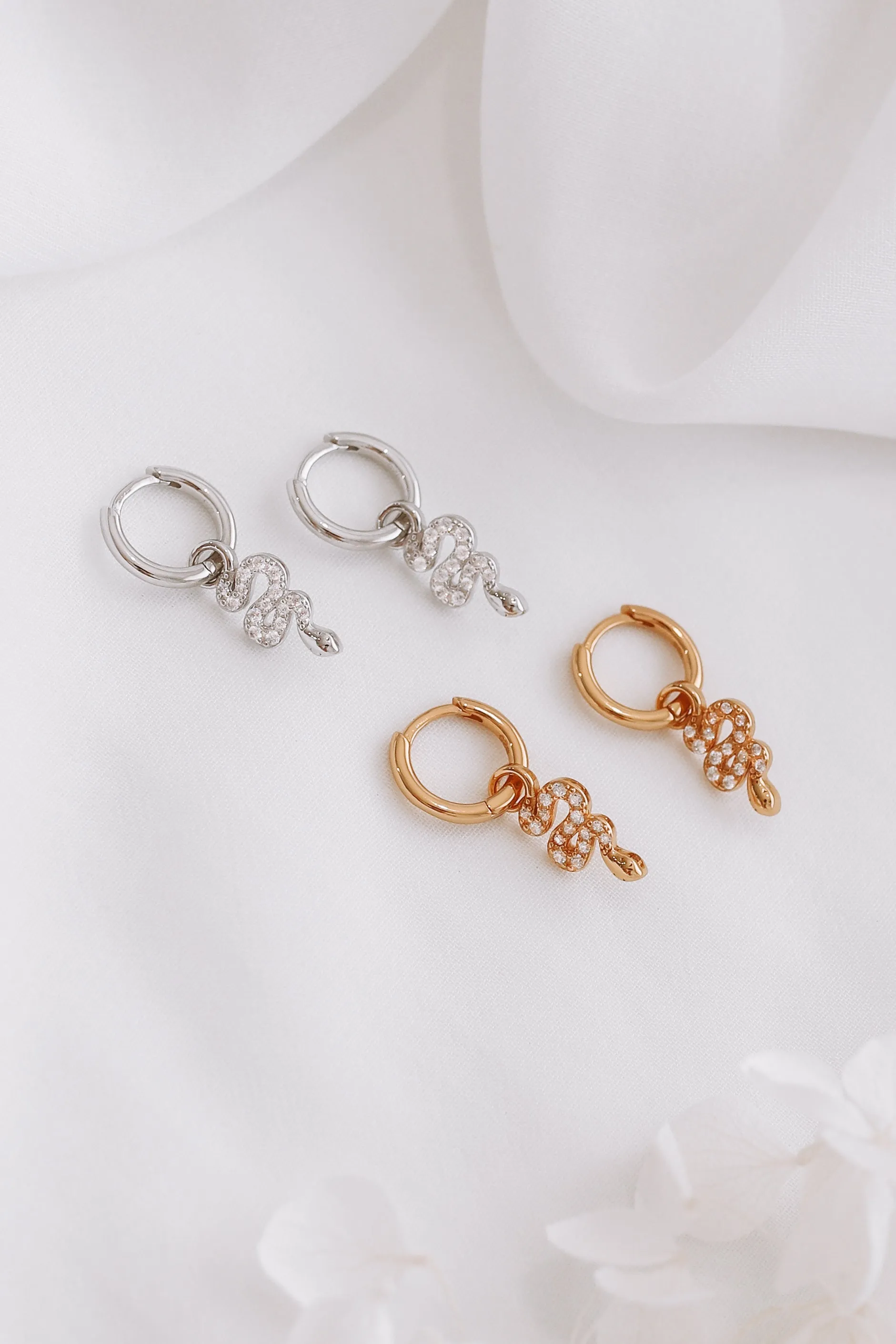 Kai Bundle - Gold or Silver Sterling Silver Earring Stack