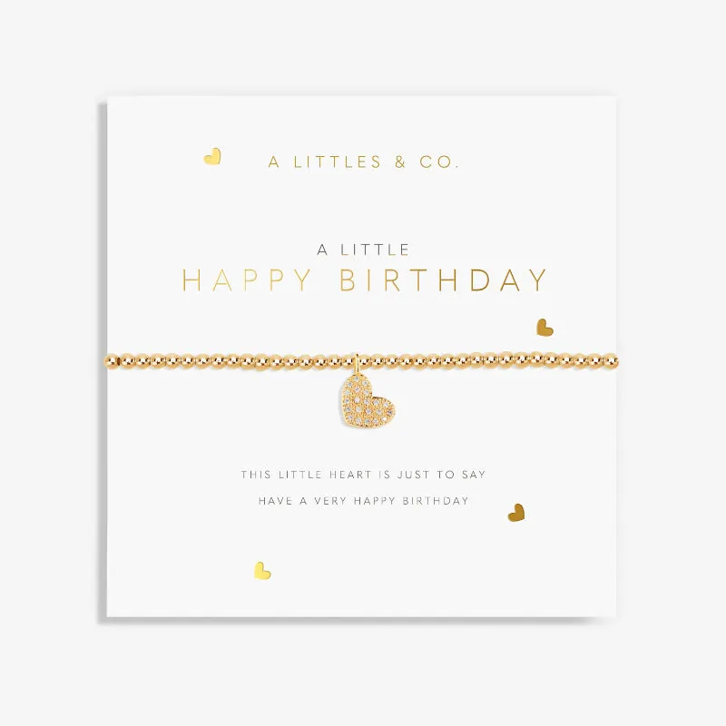 KATIE LOXTON HAPPY BIRTHDAY BRACELET