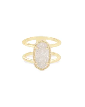 Kendra Scott Elyse Iridescent Drusy Ring