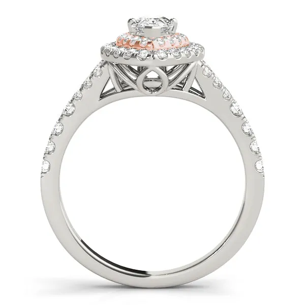 Ladies Halo Engagement Ring 50950