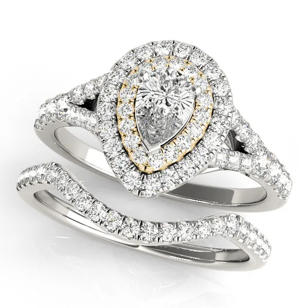 Ladies Halo Engagement Ring 50950