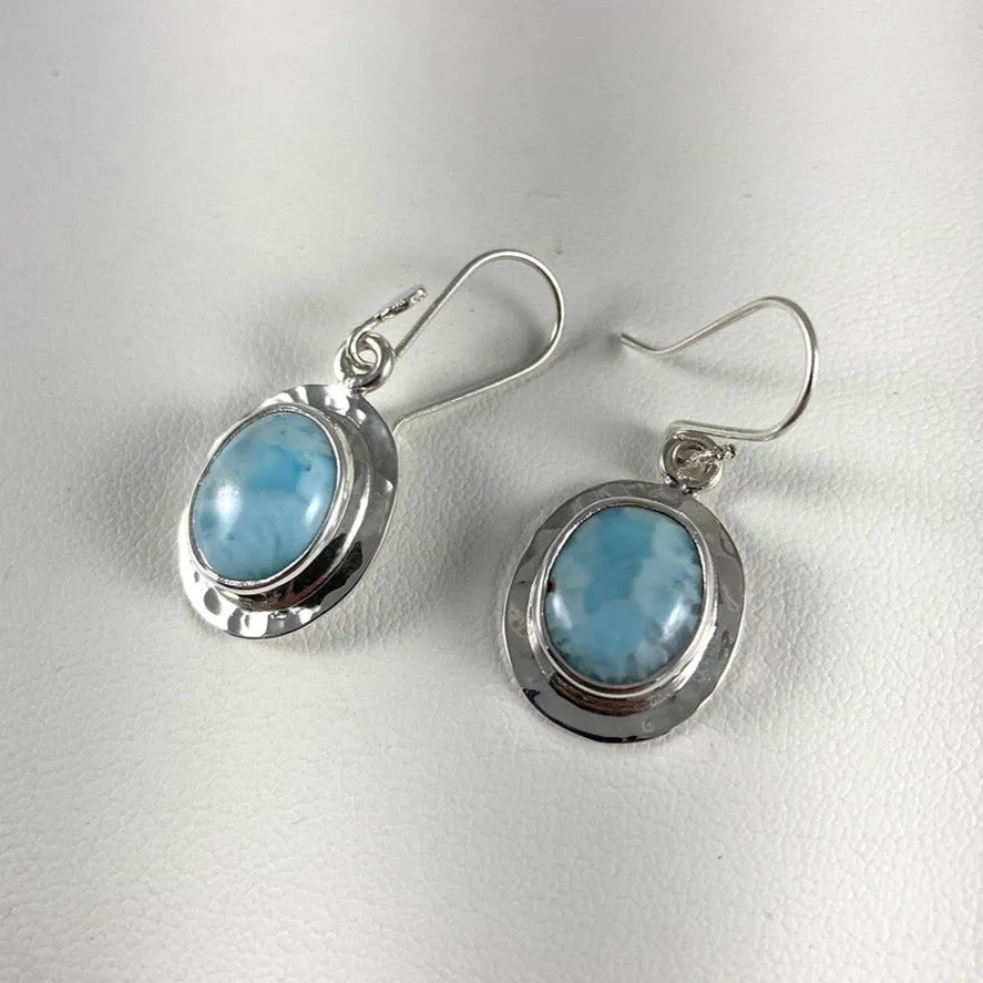 Larimar & Sterling Silver Pendant