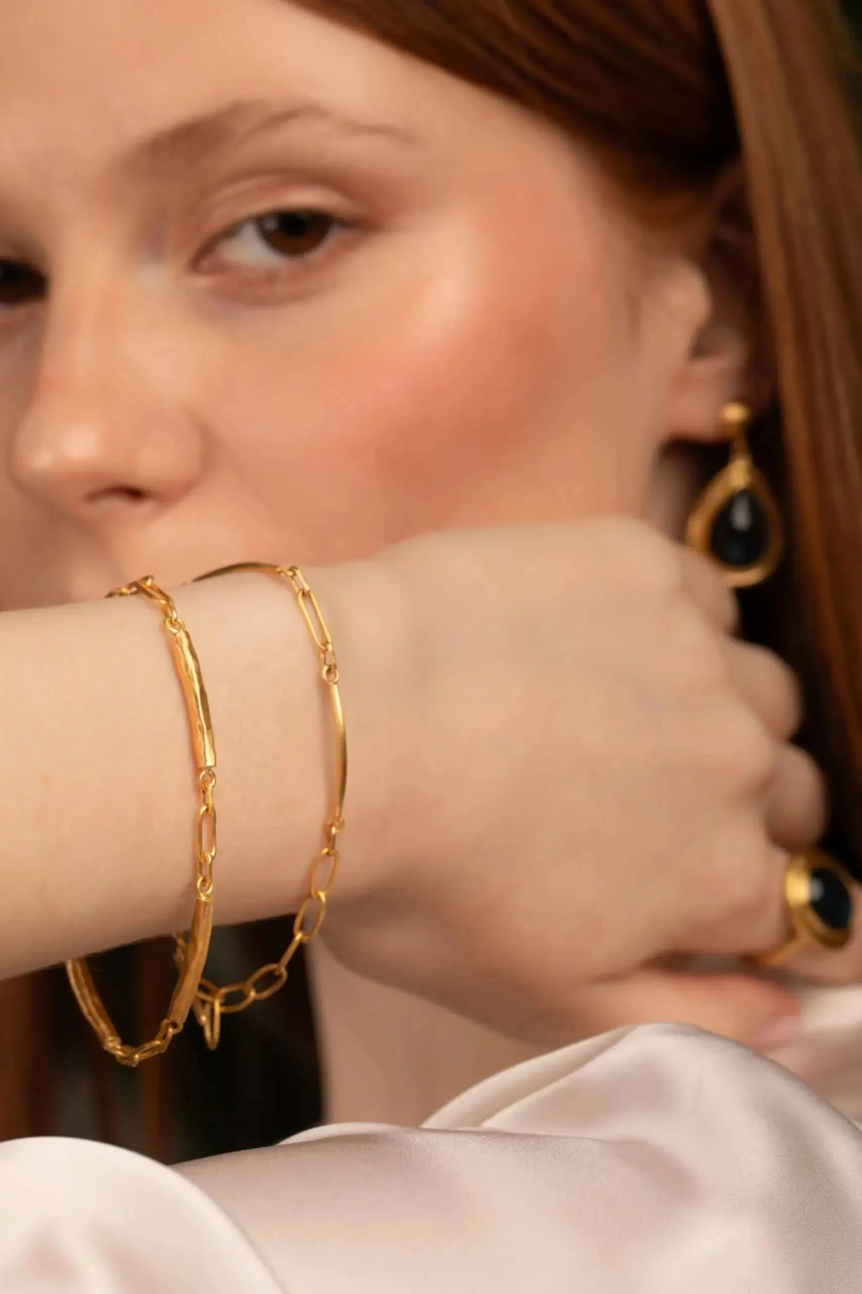 Lika Behar Gold Twiga Chain Bracelet