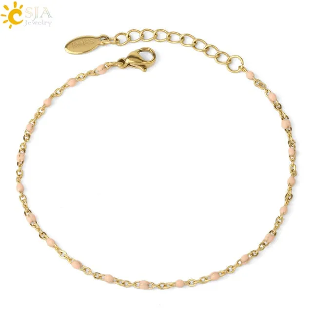 Luxury Stainless Steel Bracelets for Woman