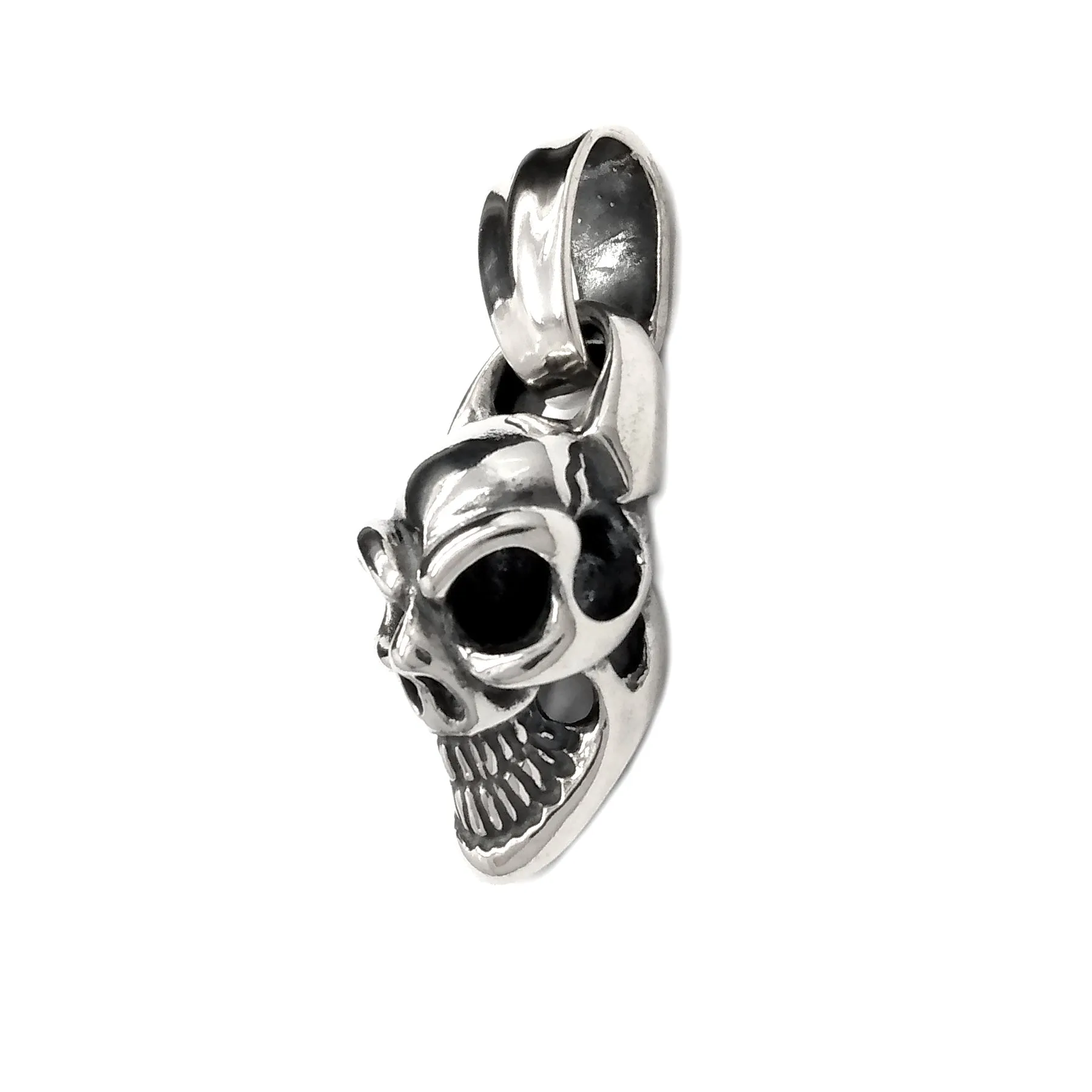 Medium Good Luck Skull Pendant