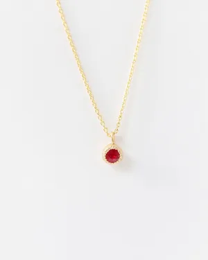 Melee Ball / Ruby Pendant