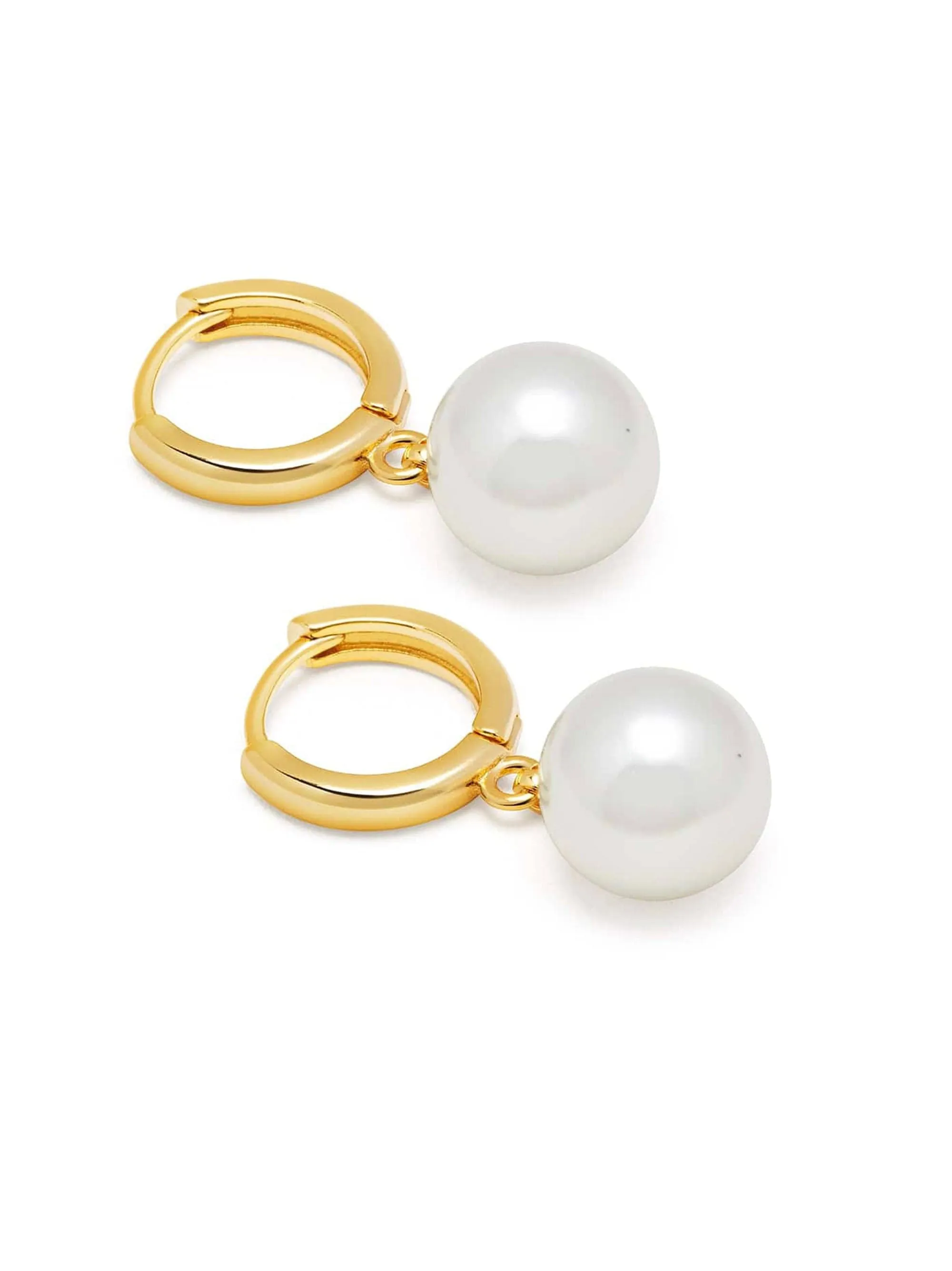 Men's Pearl Drop Earrings