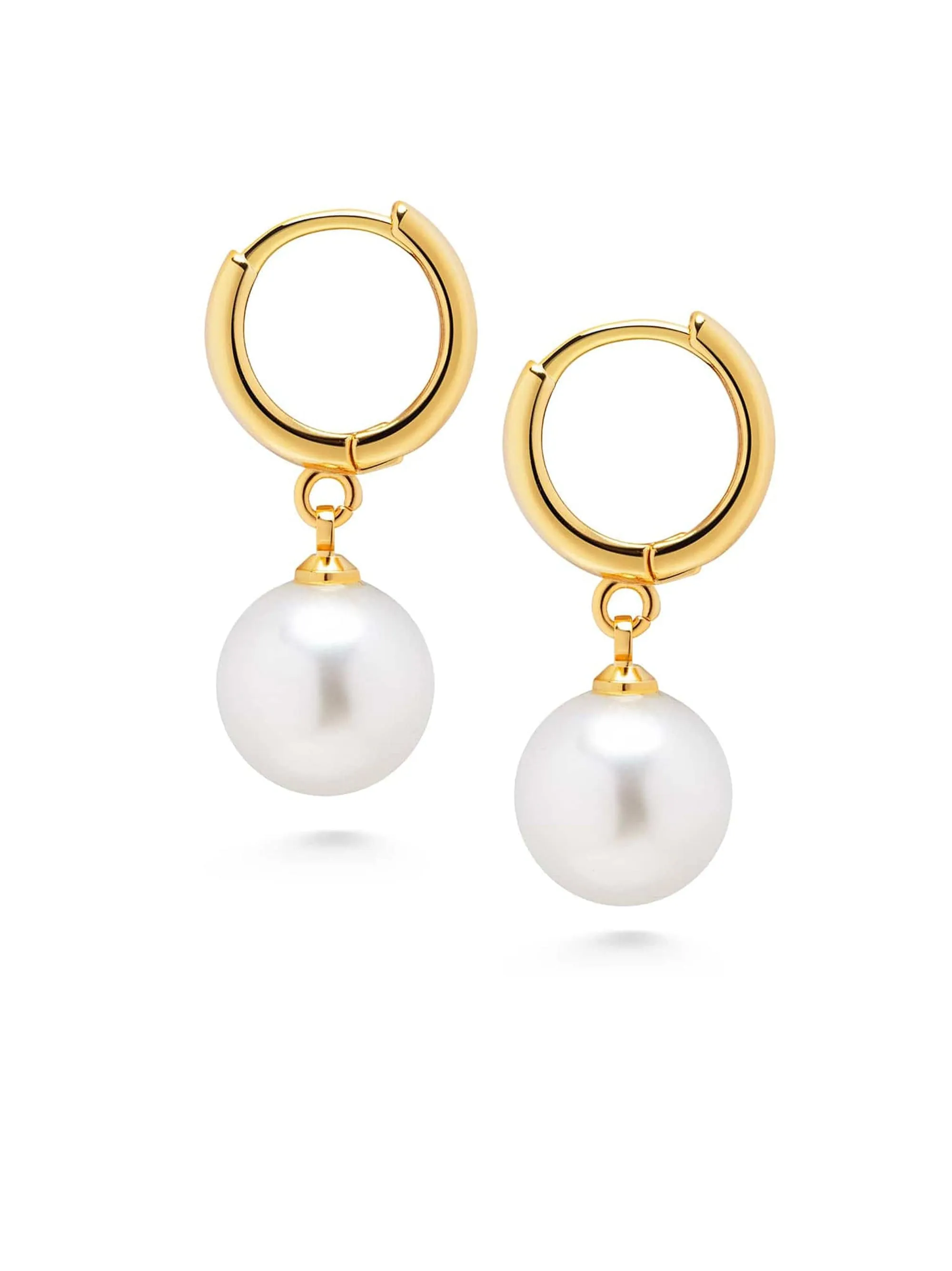 Men's Pearl Drop Earrings