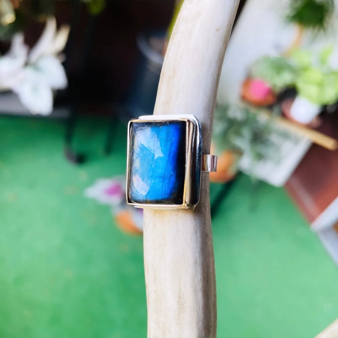 Midnight Labradorite ring