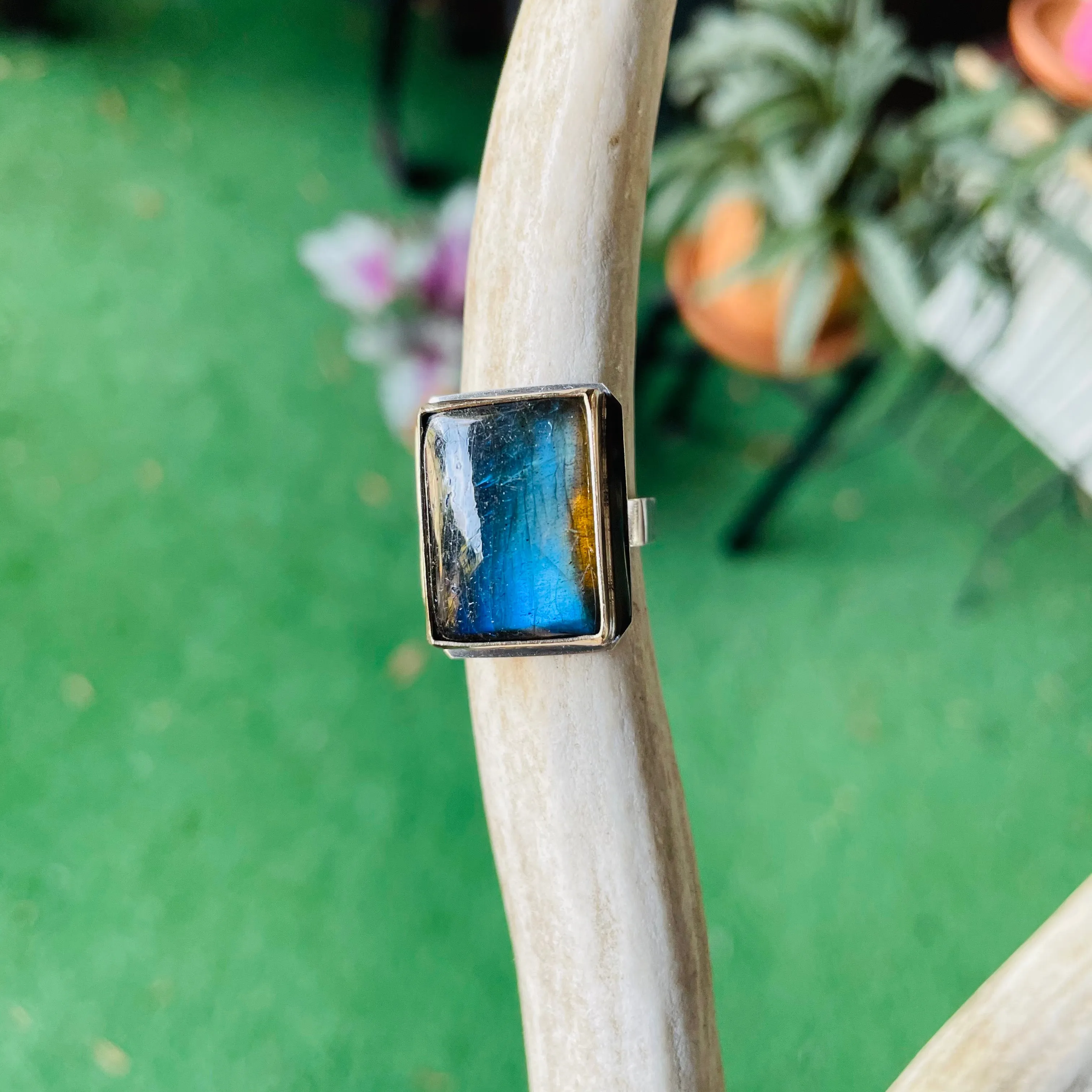 Midnight Labradorite ring