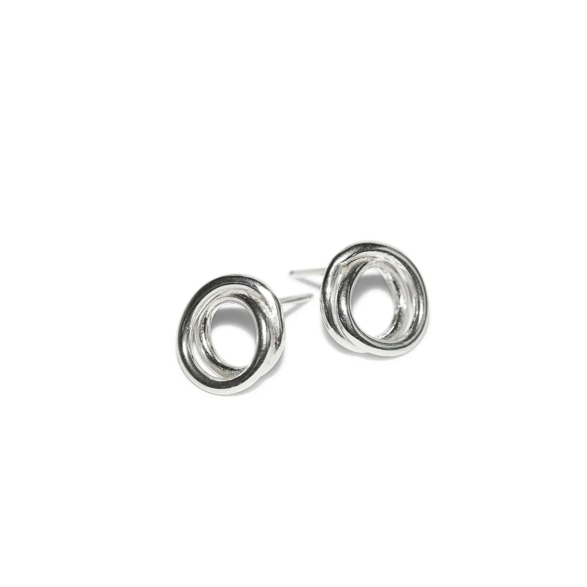 Mini Everlasting Stud Earrings - Sterling Silver