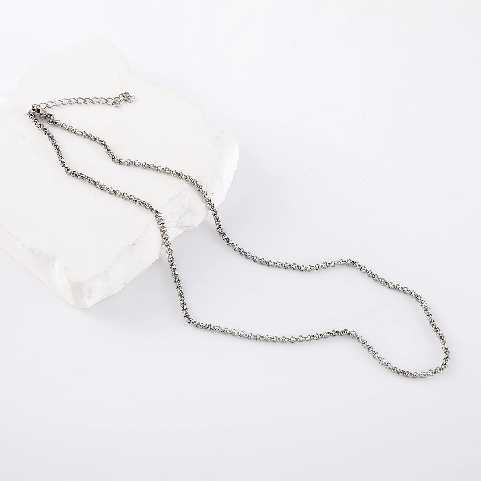 Minimalist Round Stainless Steel Handmade Necklaces