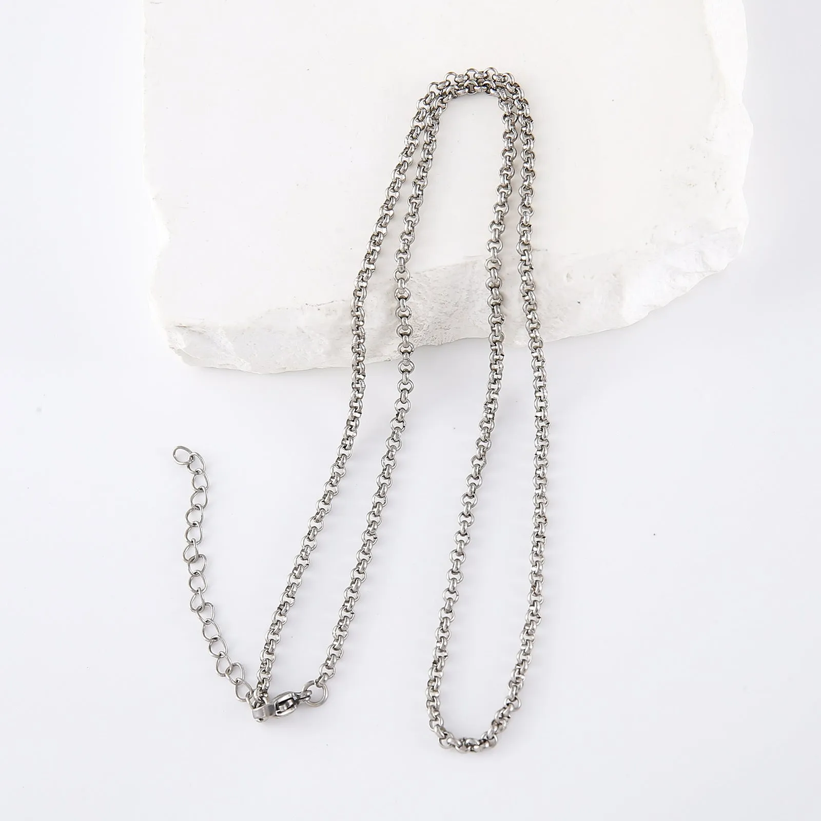 Minimalist Round Stainless Steel Handmade Necklaces