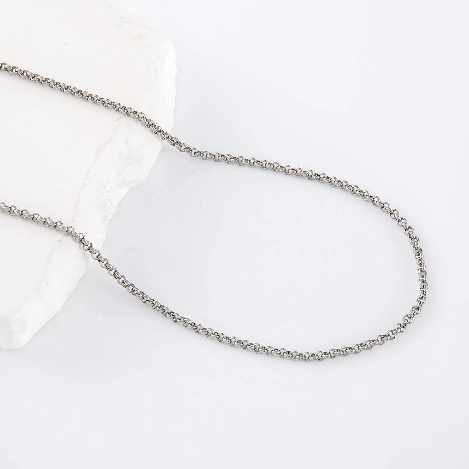 Minimalist Round Stainless Steel Handmade Necklaces