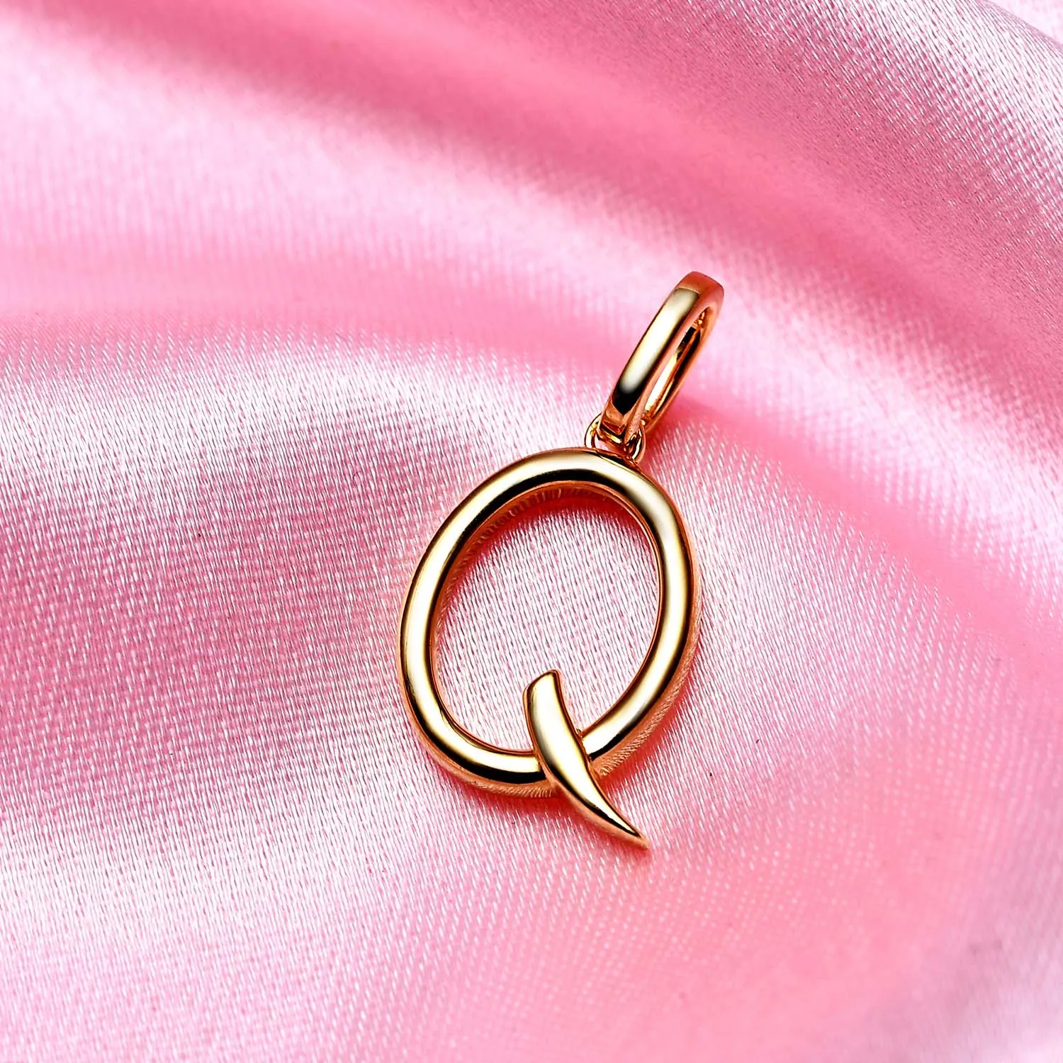 Molto Initial Charm Pendants