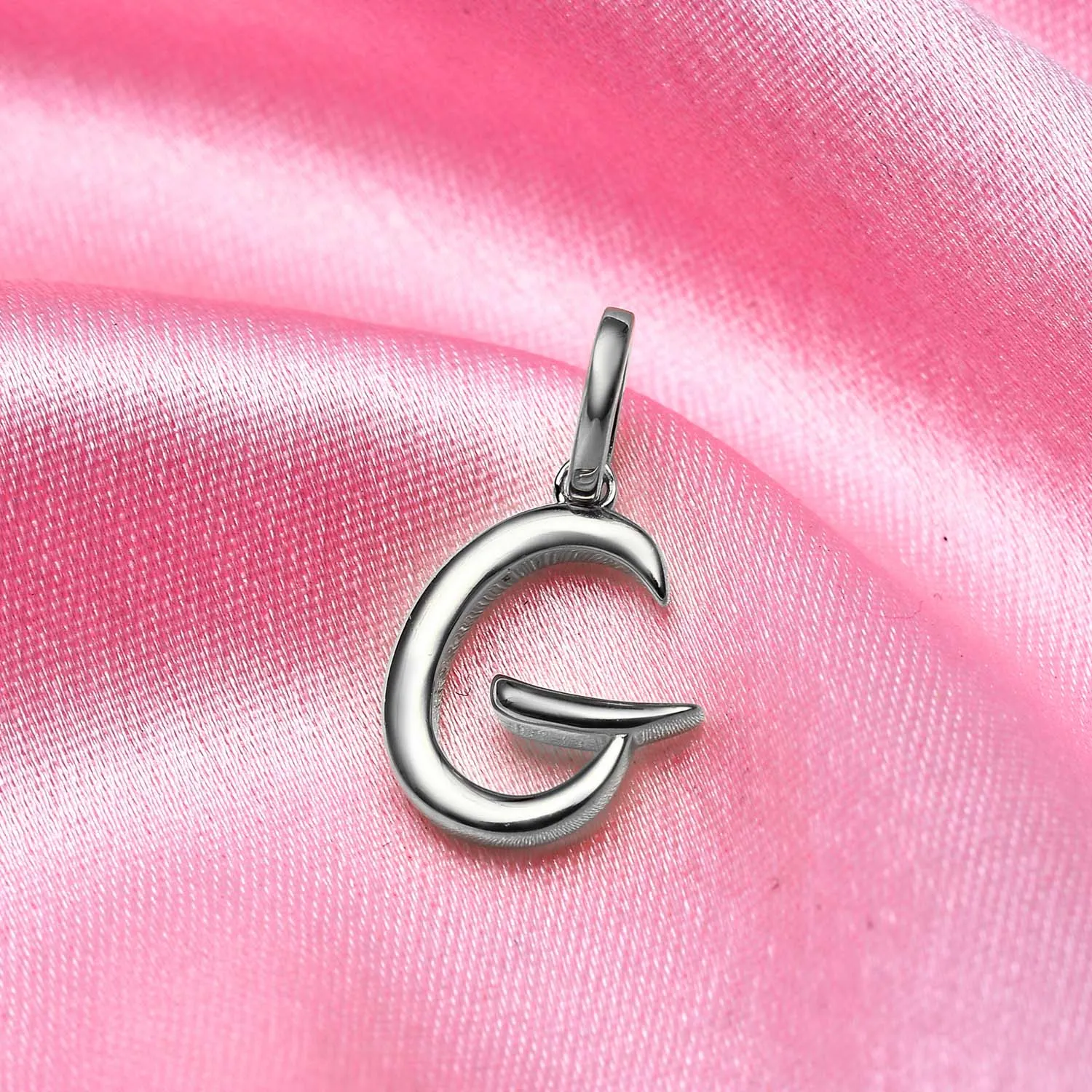 Molto Initial Charm Pendants