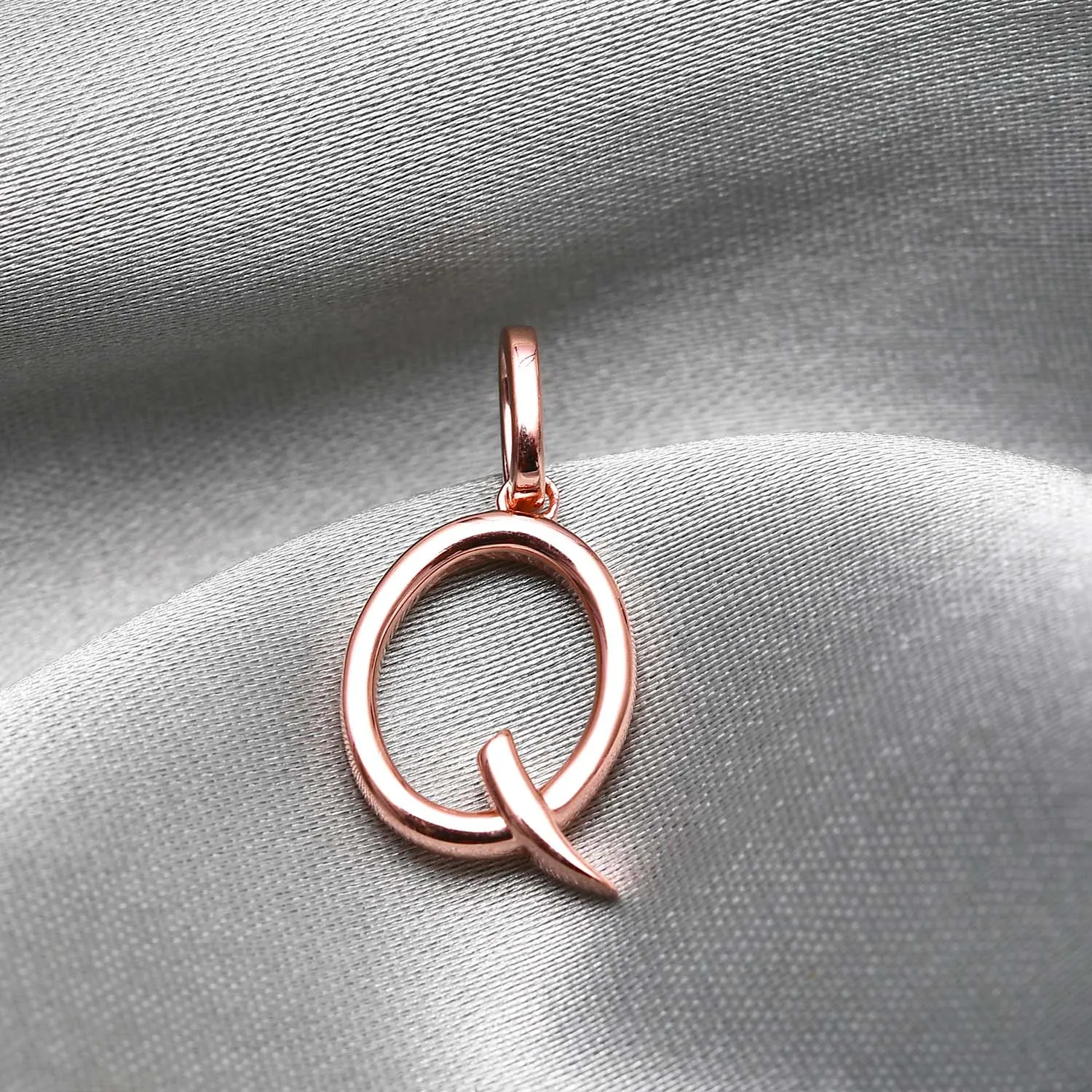 Molto Initial Charm Pendants