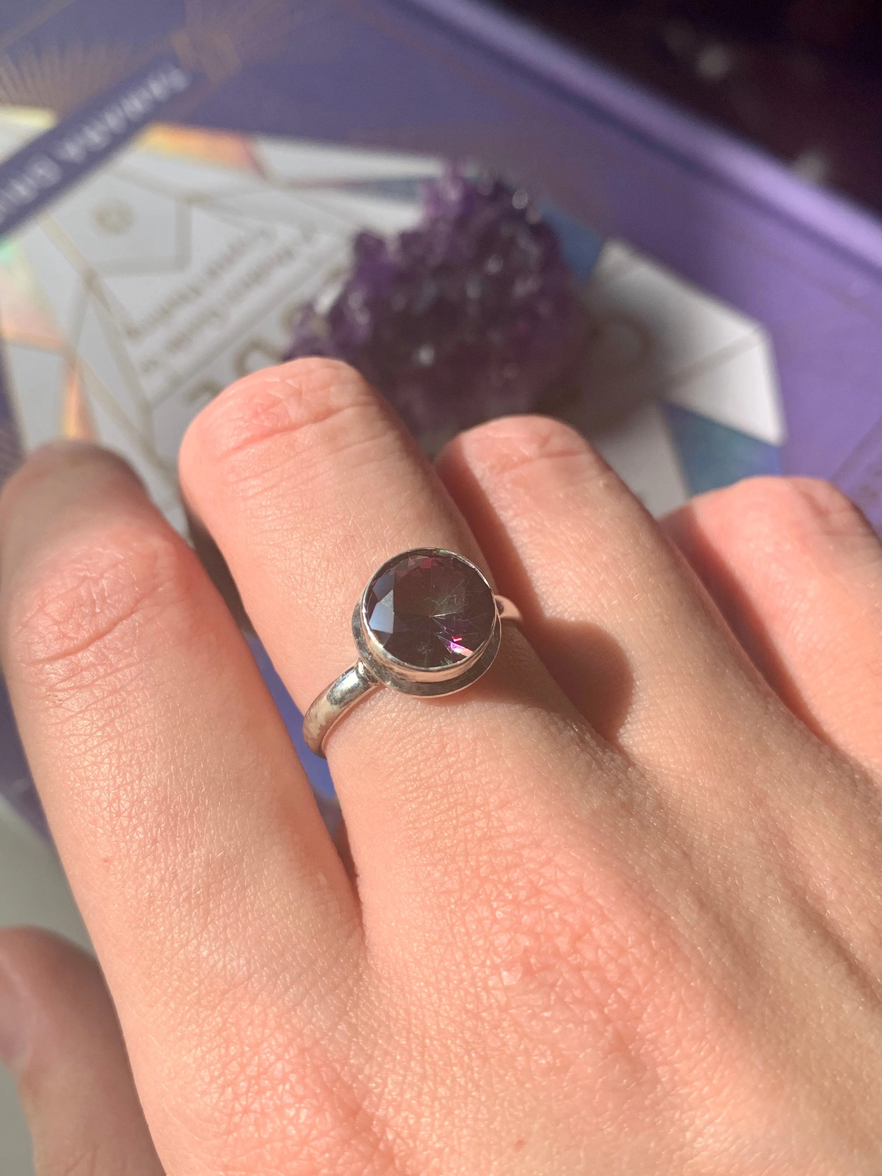 Mystic Topaz Ari Ring - Round