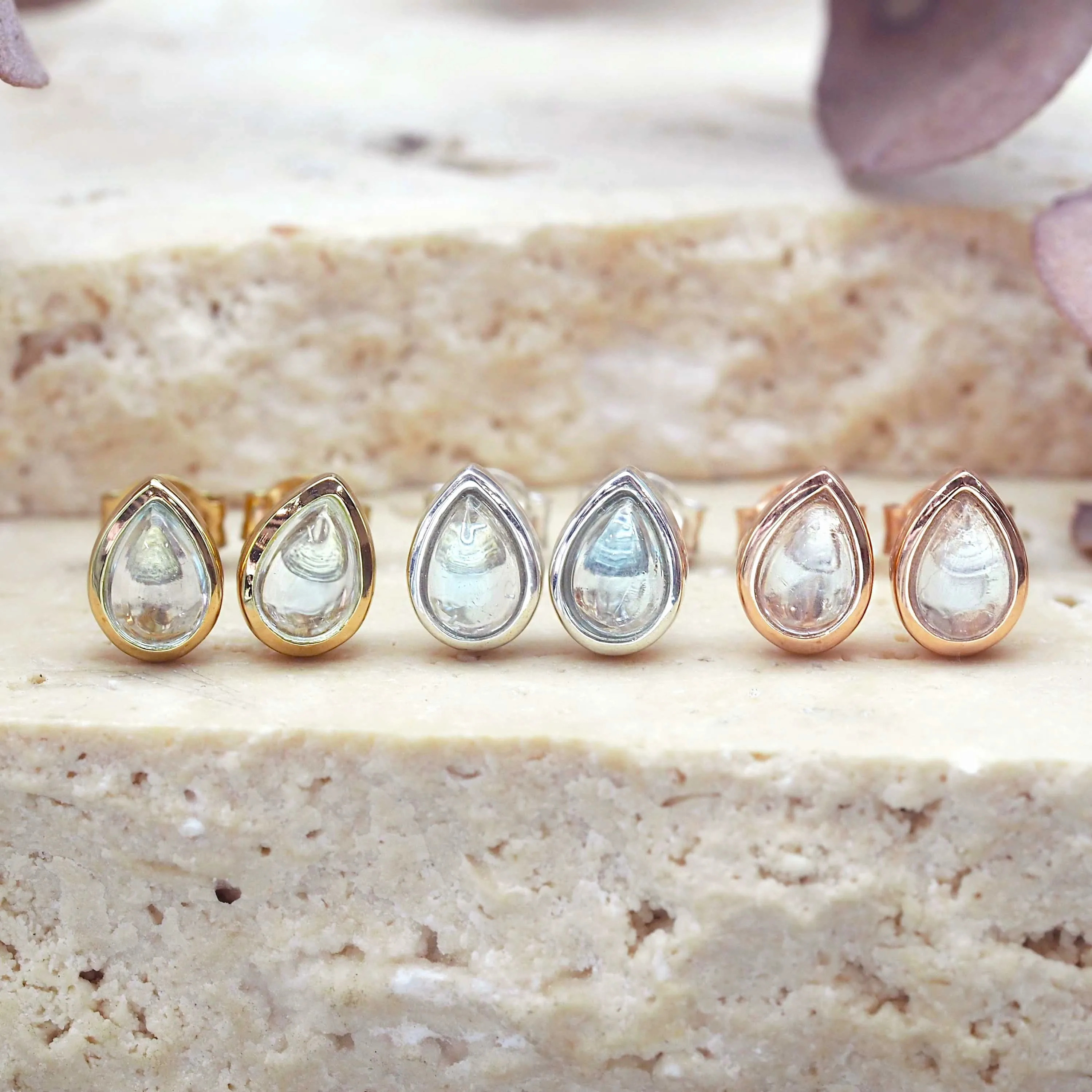 November Birthstone Earrings - Topaz