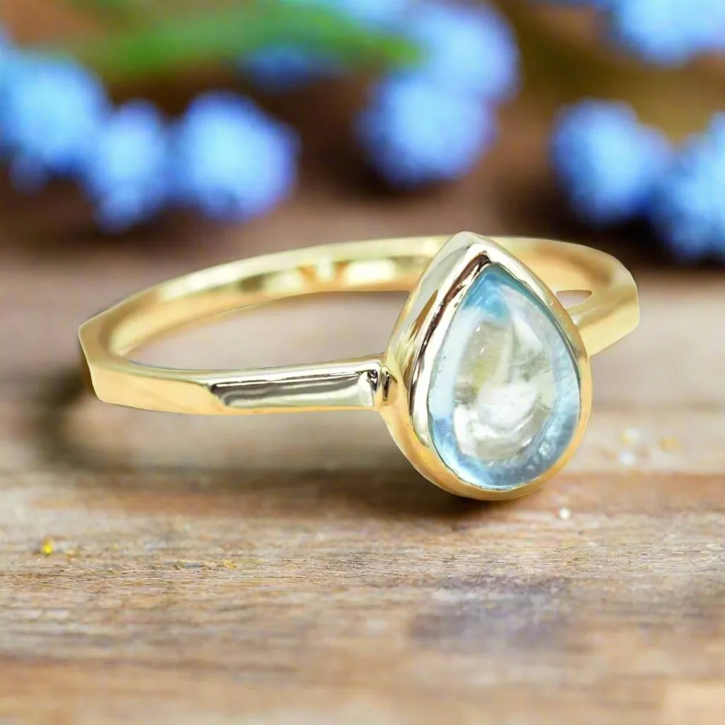 November Birthstone Ring - Topaz