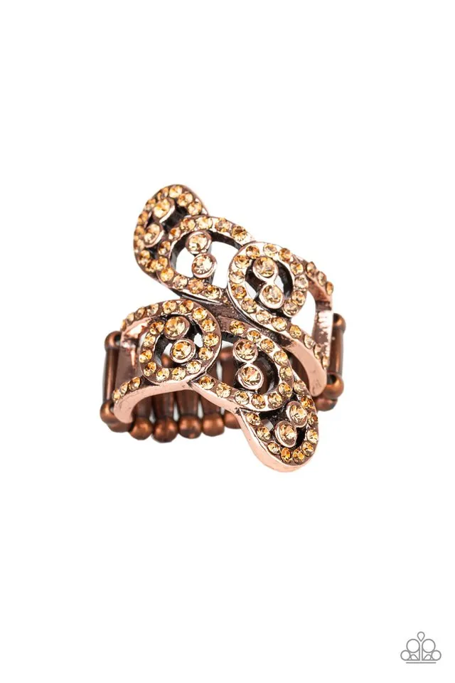 Paparazzi Ring ~ Diamond Dizzy - Copper